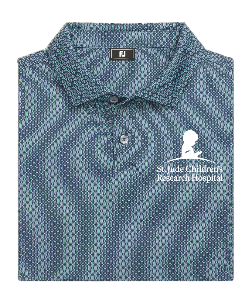 Primary image St. Jude FootJoy Bracket Polo - Navy